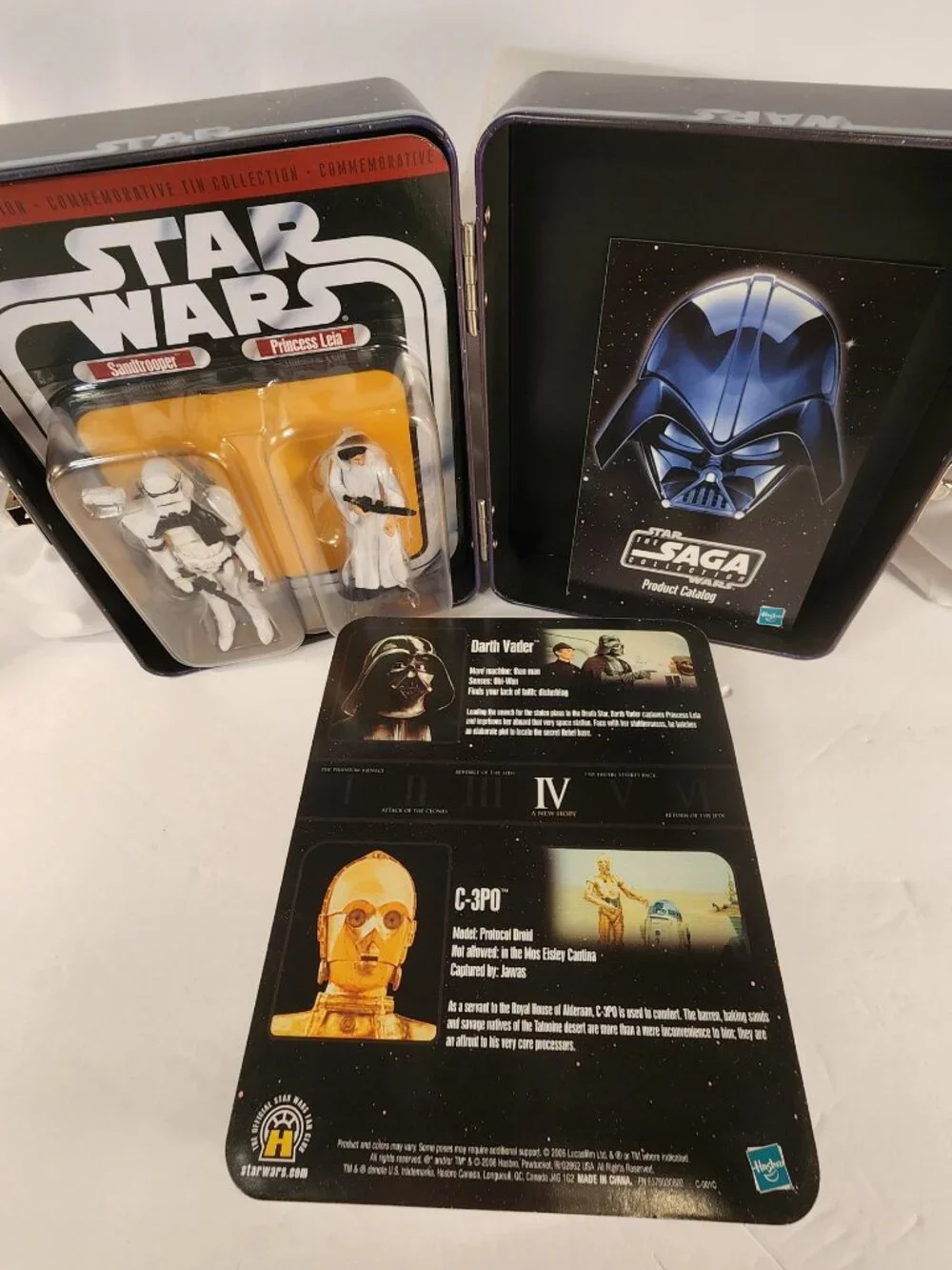 NEW IN BOX Hasbro Star Wars A New Hope tin collection set